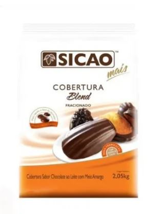Cobertura Gotas De Chocolate Fracionado Blend 2,05kg Unidade